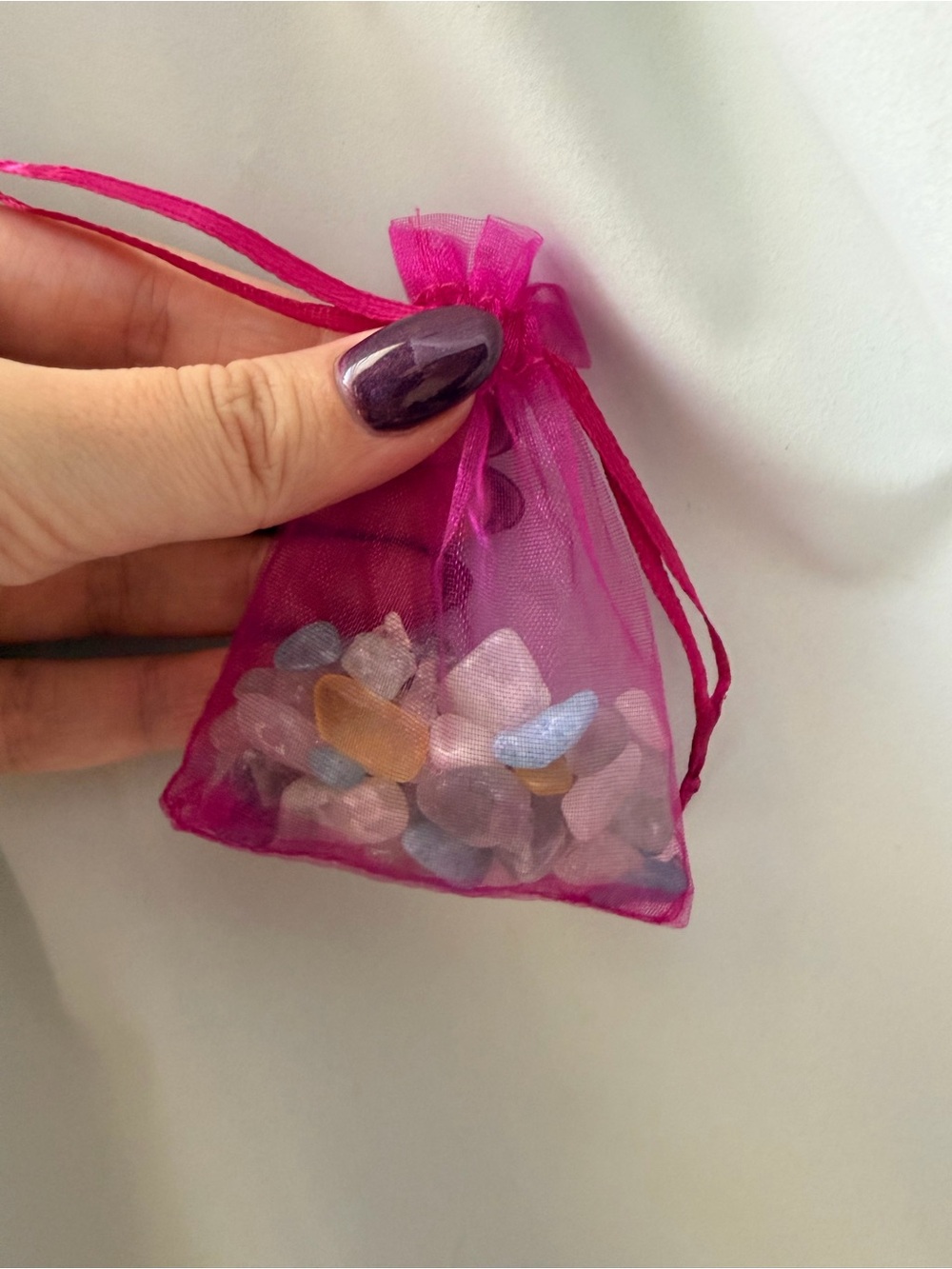 Crystal chip bag